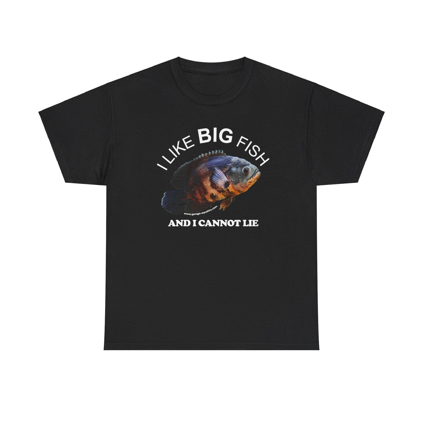 I Like BIG Fish and I Cannot Lie Classic Black Oscar Fish T-Shirt