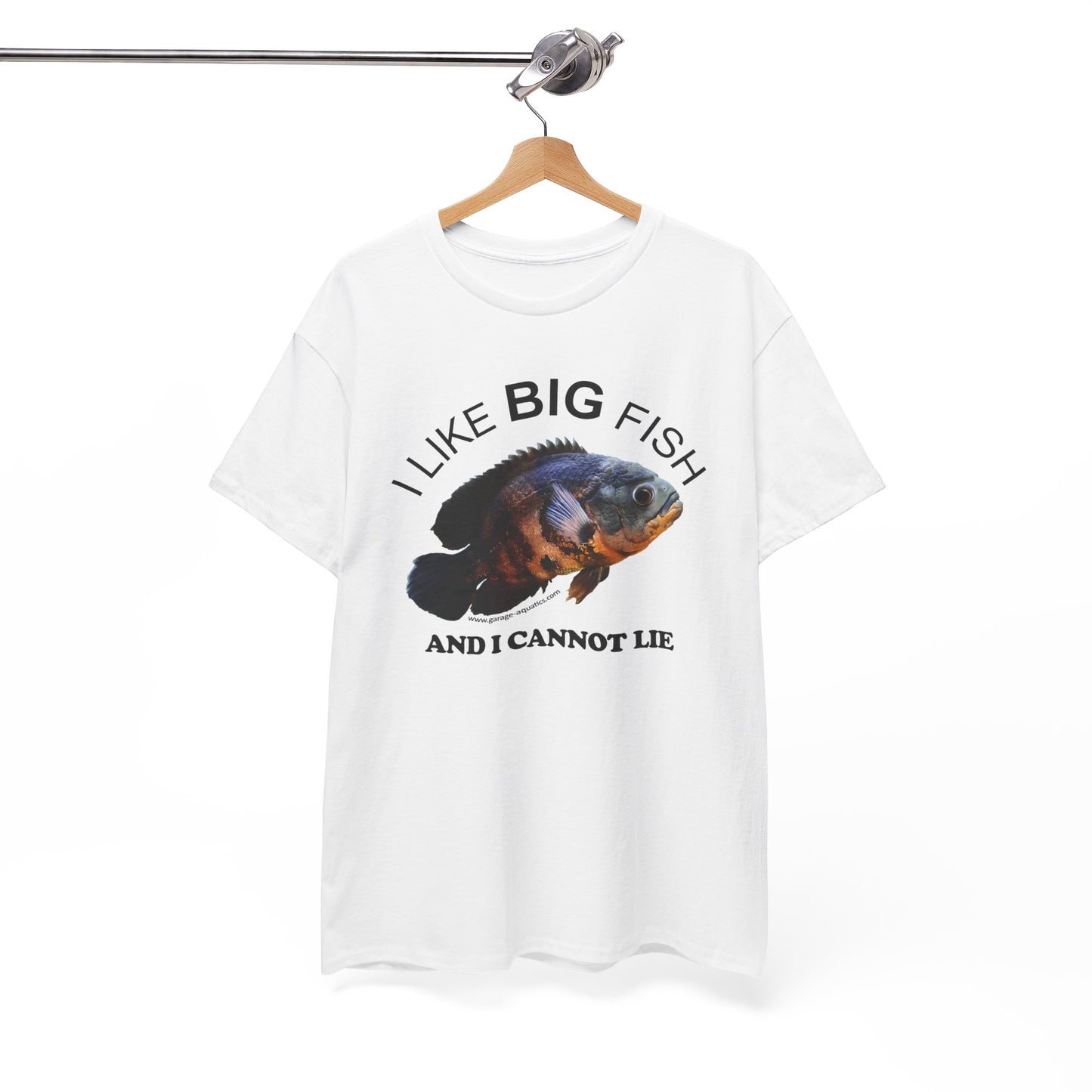 I Like BIG Fish And I Cannot Lie Classic White Oscar Fish T-Shirt