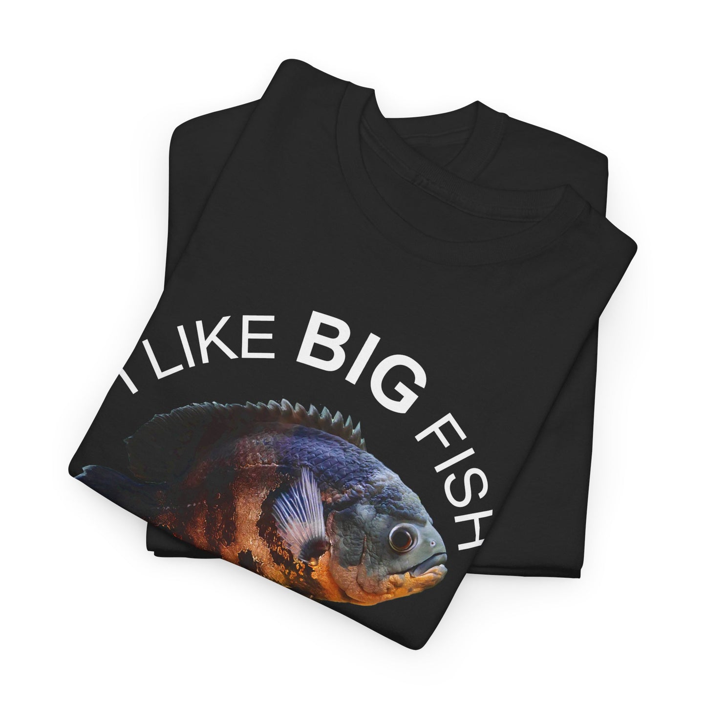 I Like BIG Fish and I Cannot Lie Classic Black Oscar Fish T-Shirt