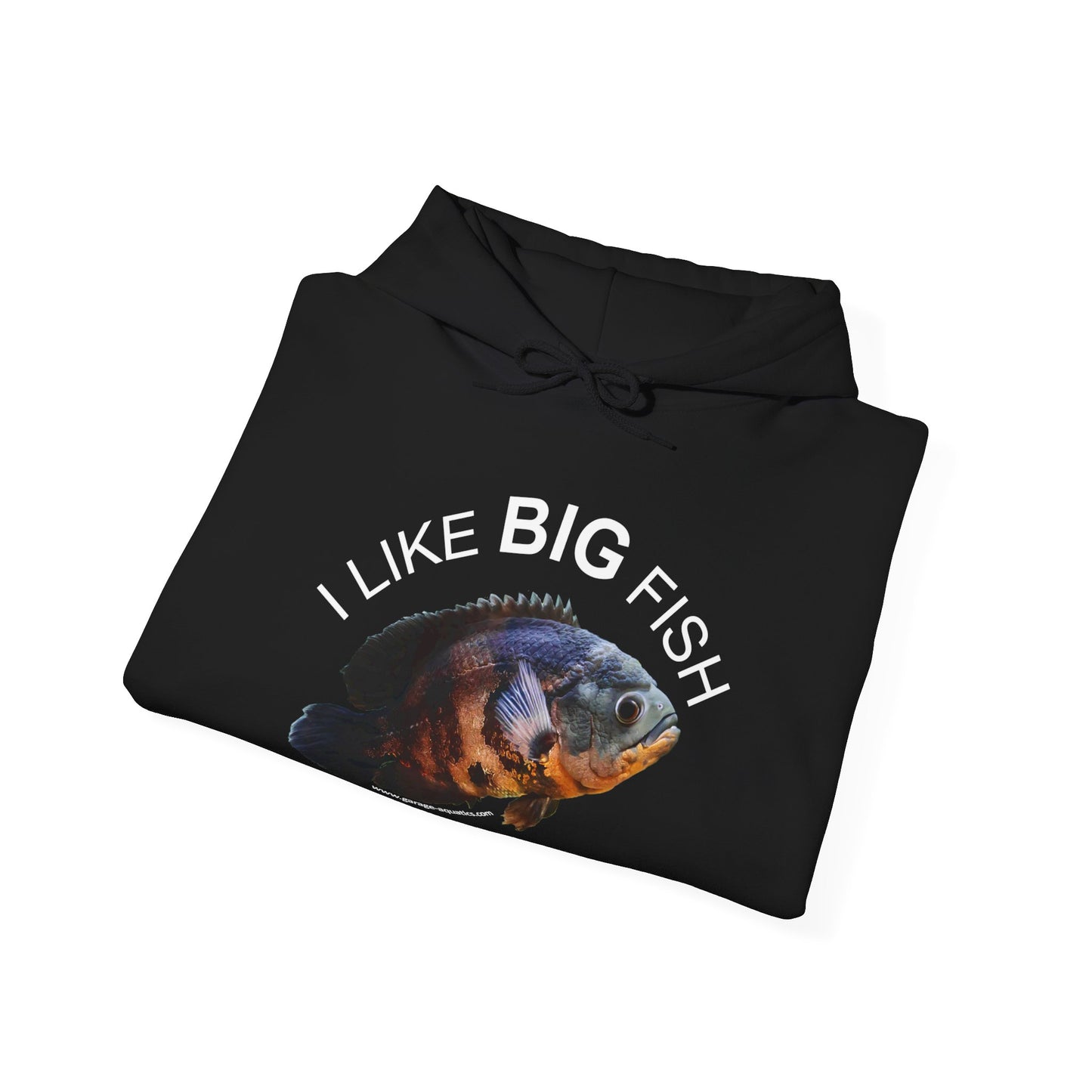 I Like BIG Fish and I Cannot Lie Classic Black Hoodie Sweatshirt