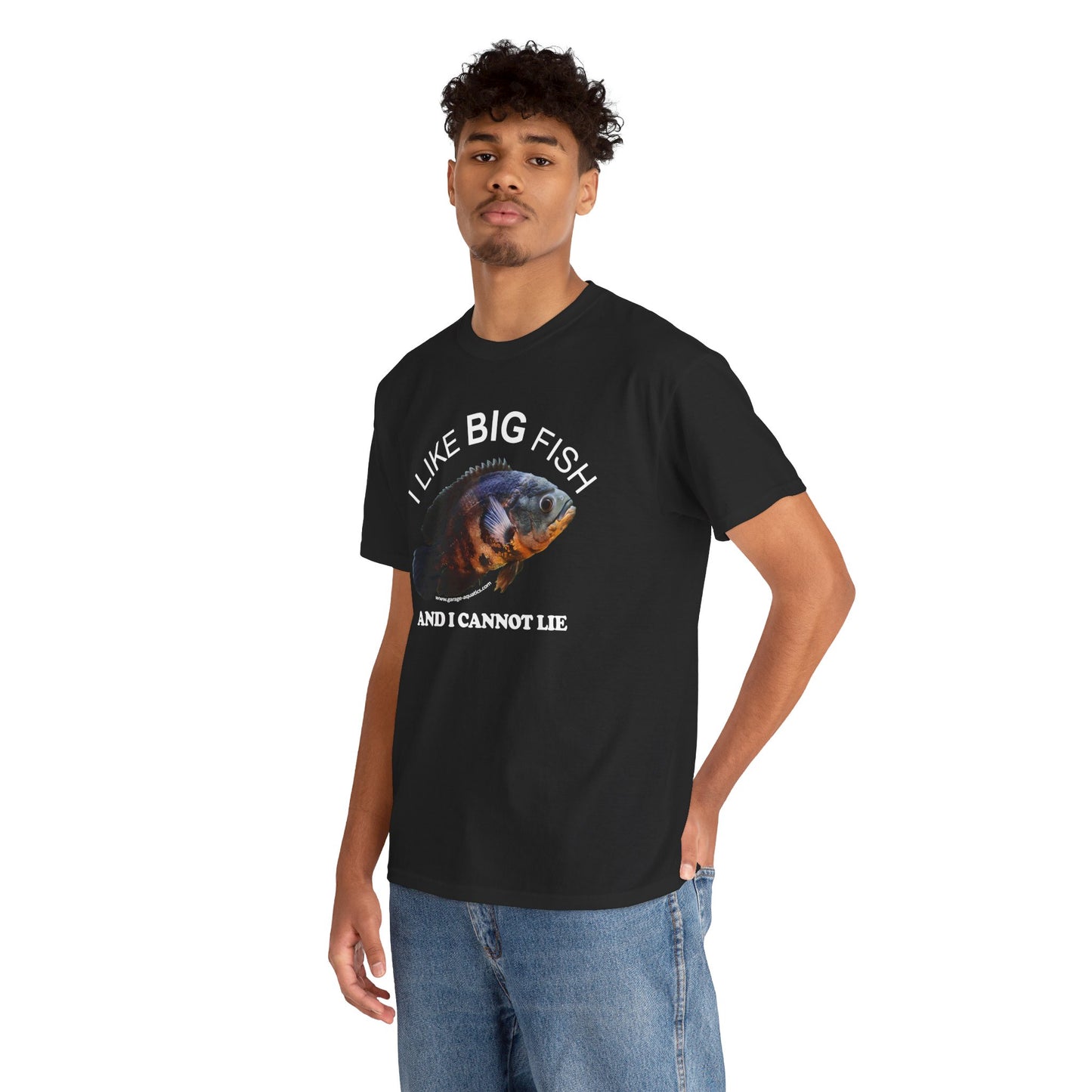 I Like BIG Fish and I Cannot Lie Classic Black Oscar Fish T-Shirt