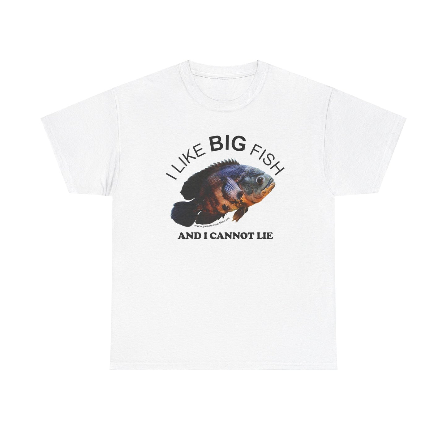 I Like BIG Fish And I Cannot Lie Classic White Oscar Fish T-Shirt