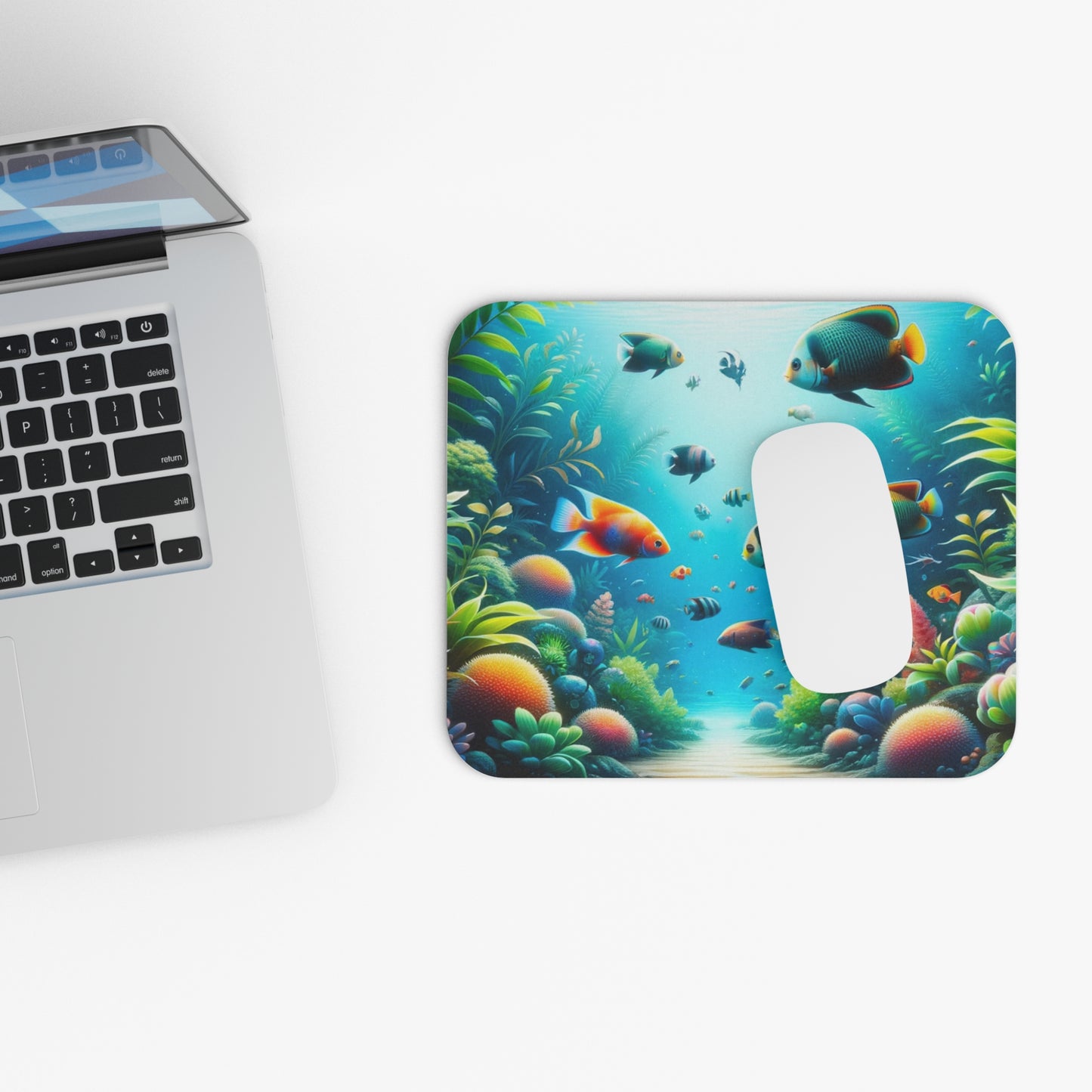 Undersea Life Mouse Pad Landscape Style