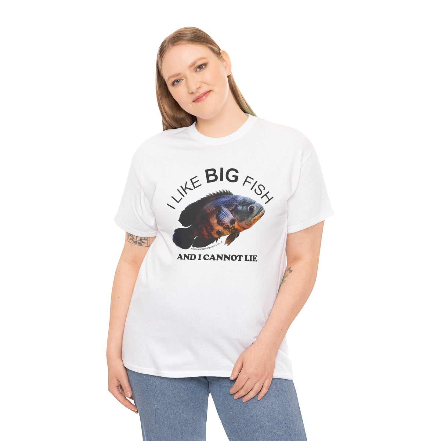 I Like BIG Fish And I Cannot Lie Classic White Oscar Fish T-Shirt