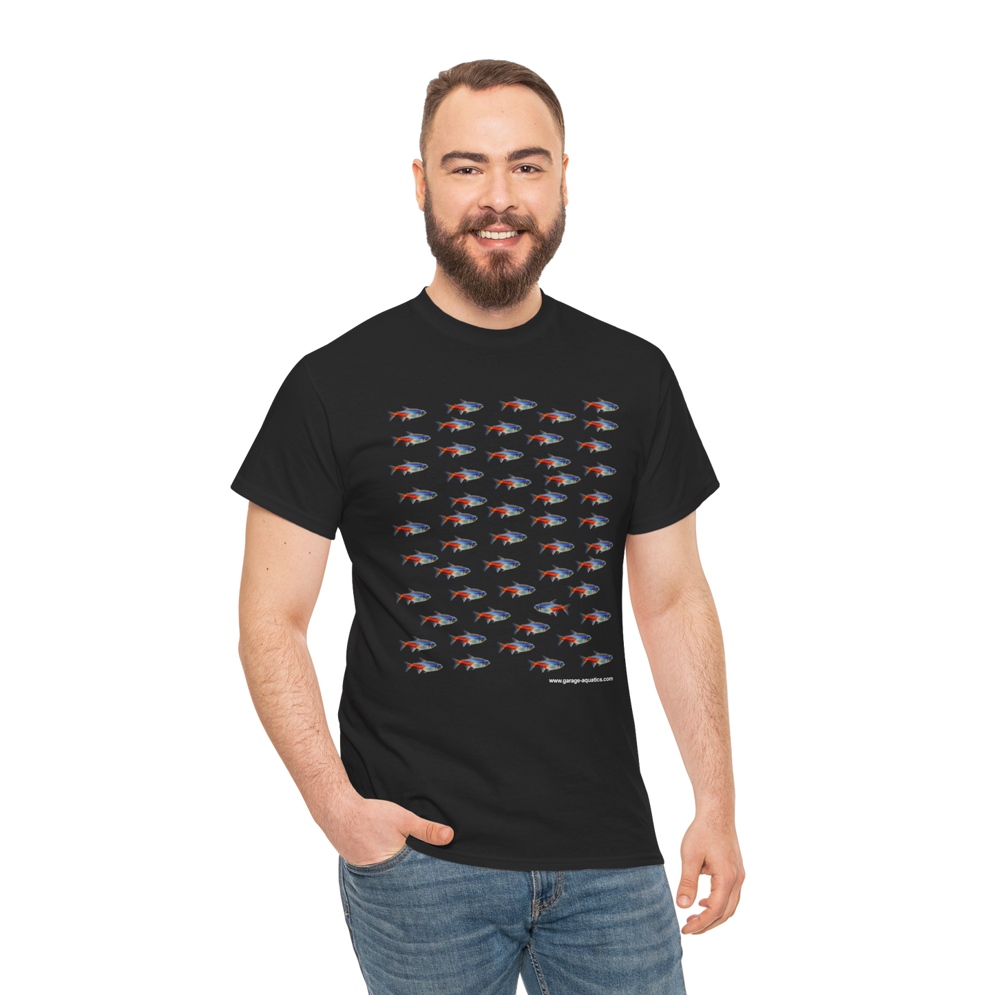 53 Neons Classic Black T-Shirt