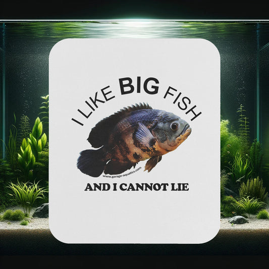 I LIKE BIG FISH MOUSE PAD