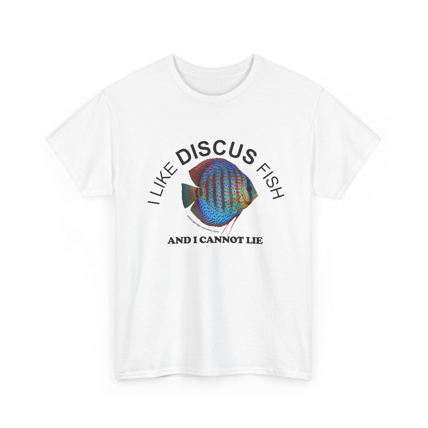 I Like Discus Fish and I Cannot Lie Classic White Discus Fish T-Shirt