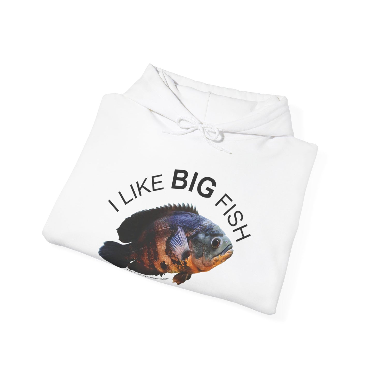 I Like BIG Fish and I Cannot Lie Classic White Hoodie Sweatshirt