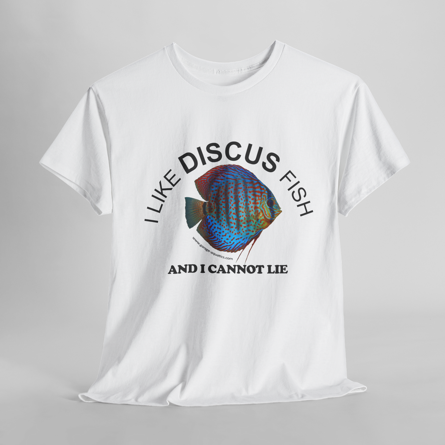 I Like Discus Fish and I Cannot Lie Classic White Discus Fish T-Shirt