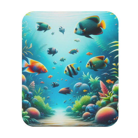 Undersea Life Mouse Pad Portrait Style